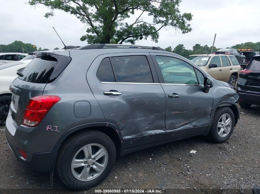 2020 Chevrolet Trax Fwd Lt VIN: 3GNCJLSB9LL275326 Lot: 39860985