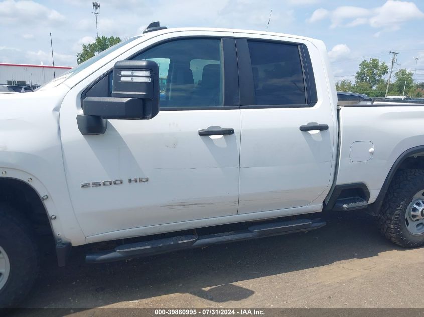 2021 Chevrolet Silverado 2500Hd 4Wd Double Cab Standard Bed Wt VIN: 1GC5YLE70MF191301 Lot: 39860995