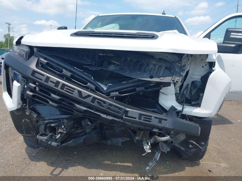 2021 Chevrolet Silverado 2500Hd 4Wd Double Cab Standard Bed Wt VIN: 1GC5YLE70MF191301 Lot: 39860995