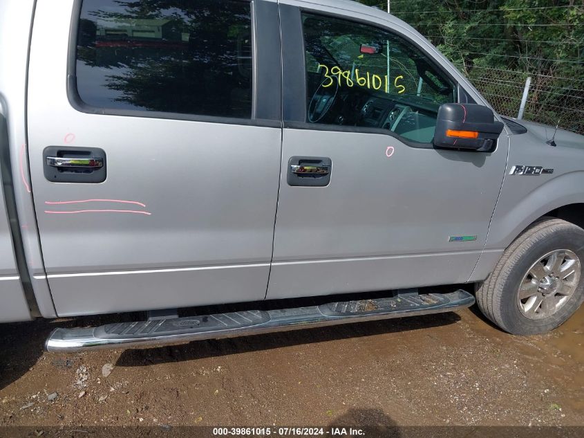 2013 Ford F-150 Supercrew VIN: 1FTFW1ET4DFB72455 Lot: 39861015