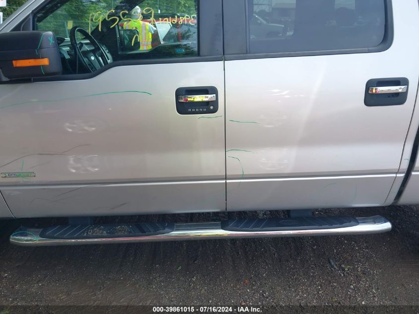 2013 Ford F-150 Supercrew VIN: 1FTFW1ET4DFB72455 Lot: 39861015