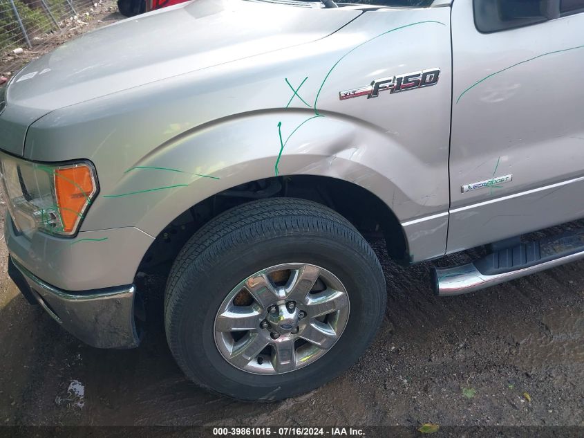 2013 Ford F-150 Supercrew VIN: 1FTFW1ET4DFB72455 Lot: 39861015