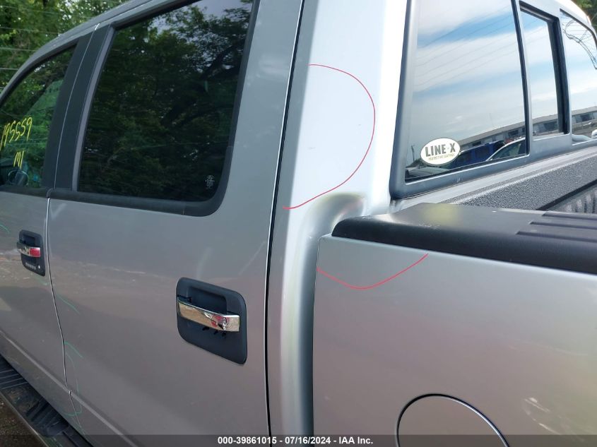 2013 Ford F-150 Supercrew VIN: 1FTFW1ET4DFB72455 Lot: 39861015