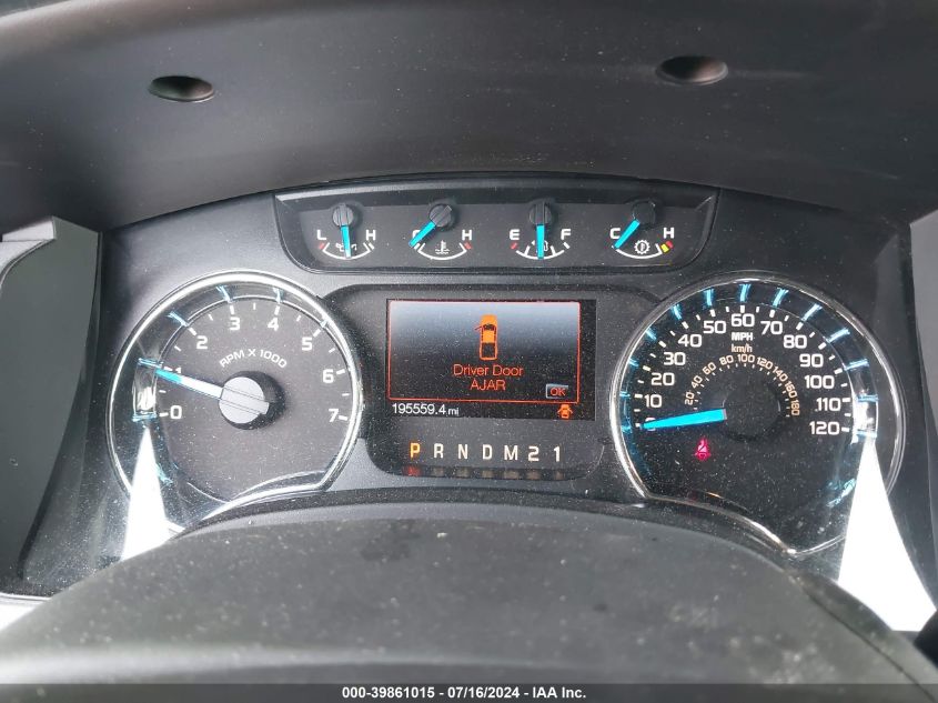 2013 Ford F-150 Supercrew VIN: 1FTFW1ET4DFB72455 Lot: 39861015