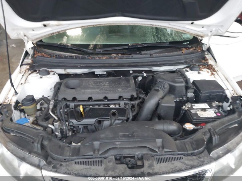 2012 Kia Forte Sx VIN: KNAFW4A37C5598049 Lot: 39861016