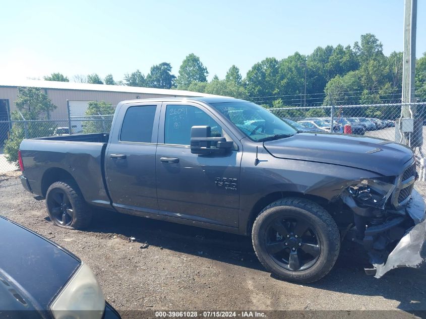 2019 Ram 1500 Classic Express Quad Cab 4X4 6'4 Box VIN: 1C6RR7FG8KS643253 Lot: 39861028