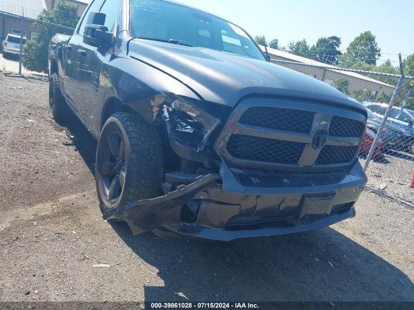 2019 Ram 1500 Classic Express Quad Cab 4X4 6'4 Box VIN: 1C6RR7FG8KS643253 Lot: 39861028