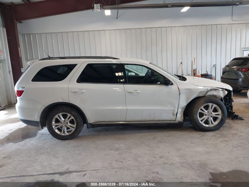 2013 Dodge Durango Sxt VIN: 1C4RDJAG4DC657711 Lot: 39861039