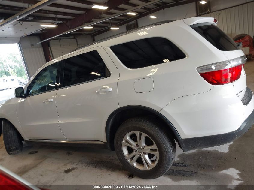 2013 Dodge Durango Sxt VIN: 1C4RDJAG4DC657711 Lot: 39861039