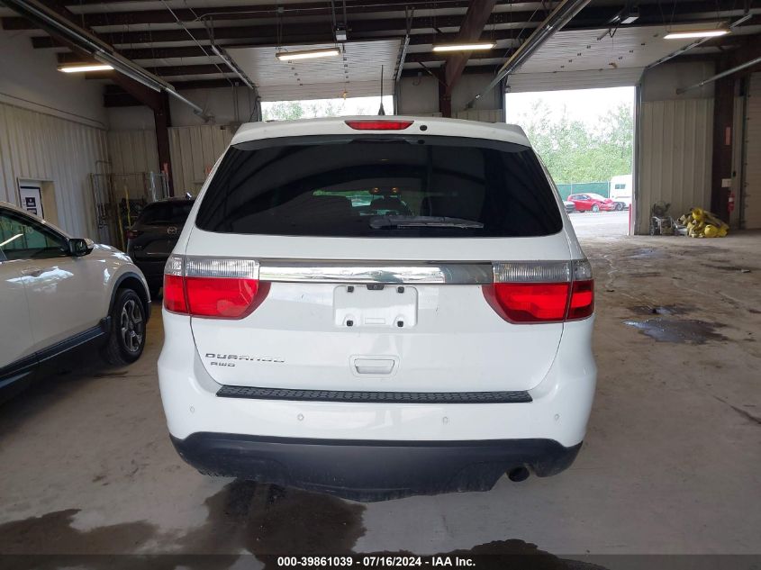 2013 Dodge Durango Sxt VIN: 1C4RDJAG4DC657711 Lot: 39861039