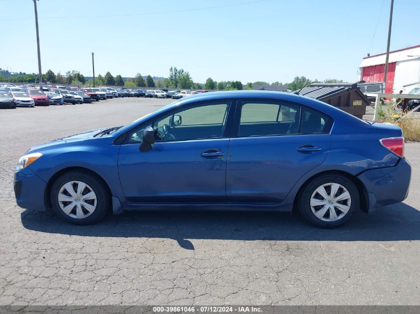 2013 Subaru Impreza 2.0I VIN: JF1GJAA60DH019438 Lot: 39861046