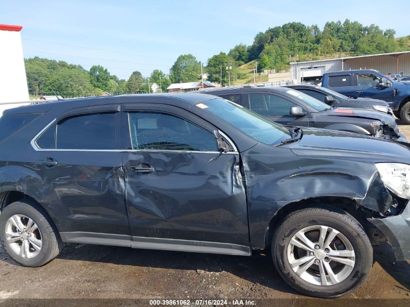 2013 Chevrolet Equinox Ls VIN: 2GNFLCEK1D6187136 Lot: 39861062