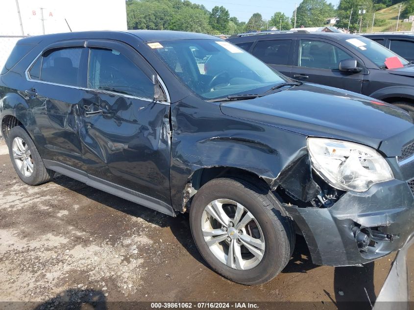 2013 Chevrolet Equinox Ls VIN: 2GNFLCEK1D6187136 Lot: 39861062