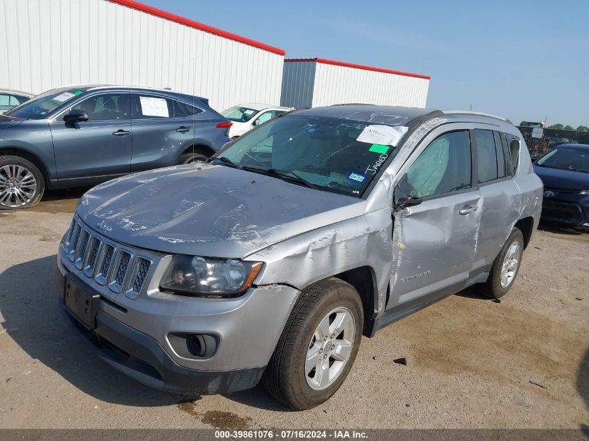 2016 Jeep Compass Latitude VIN: 1C4NJCEB8GD704898 Lot: 39861076