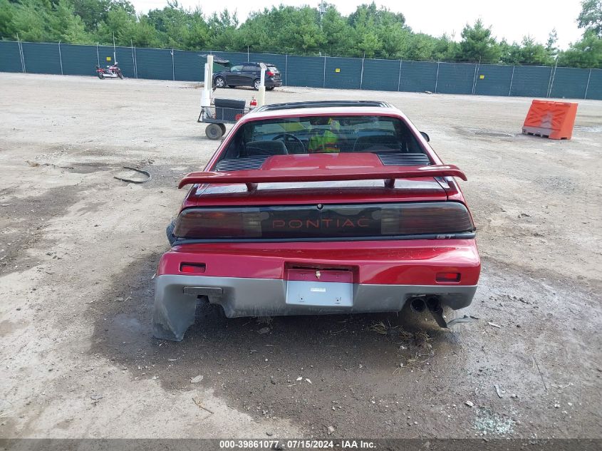 1987 Pontiac Fiero Gt VIN: 1G2PG1190HP238824 Lot: 39861077