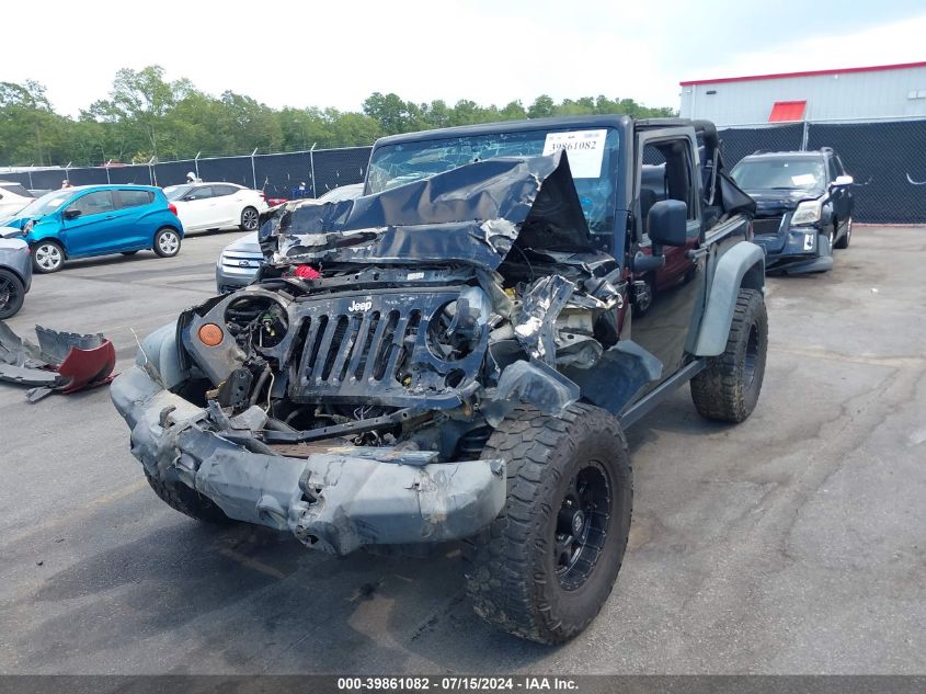 2012 Jeep Wrangler Sport VIN: 1C4AJWAG7CL191483 Lot: 39861082