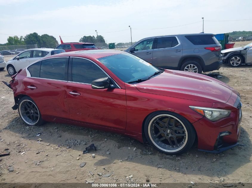 2016 Infiniti Q50 3.0T Premium VIN: JN1EV7AP6GM304922 Lot: 39861086