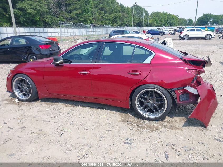 2016 Infiniti Q50 3.0T Premium VIN: JN1EV7AP6GM304922 Lot: 39861086