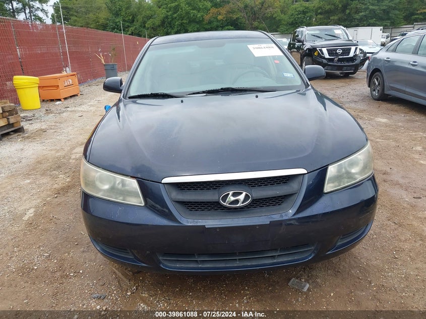 2008 Hyundai Sonata Gls VIN: 5NPET46C68H357428 Lot: 39861088