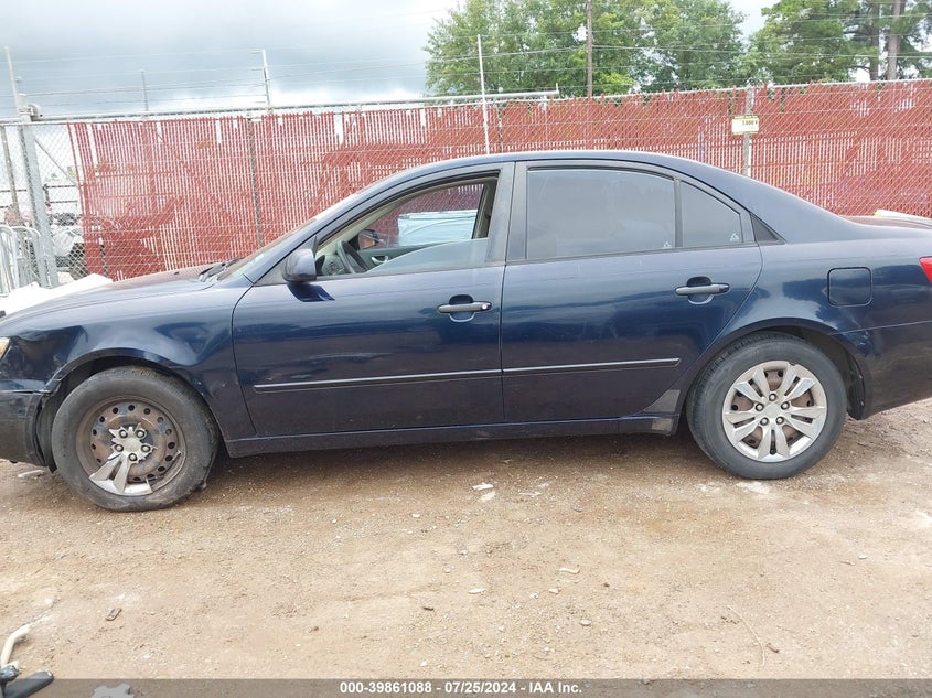 2008 Hyundai Sonata Gls VIN: 5NPET46C68H357428 Lot: 39861088