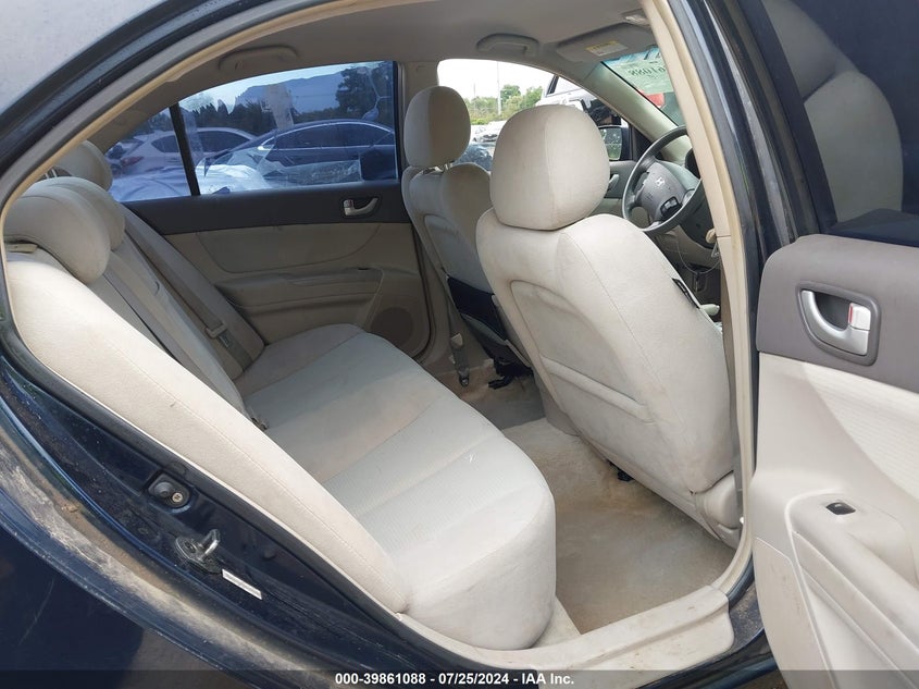 2008 Hyundai Sonata Gls VIN: 5NPET46C68H357428 Lot: 39861088