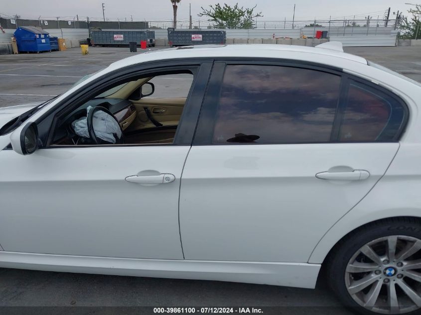 2011 BMW 328I xDrive VIN: WBAPK5G55BNN25923 Lot: 39861100