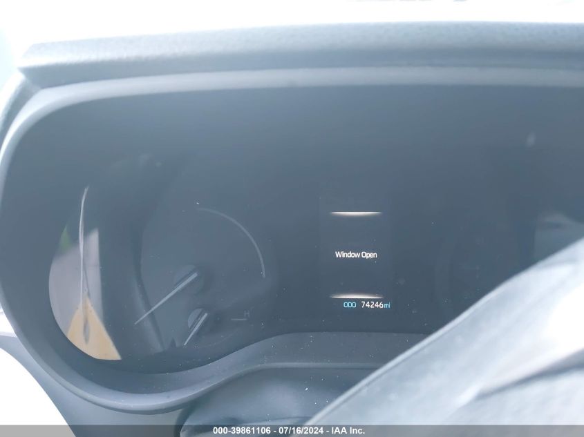 2022 Toyota Sienna Le VIN: 5TDKRKEC2NS108704 Lot: 39861106