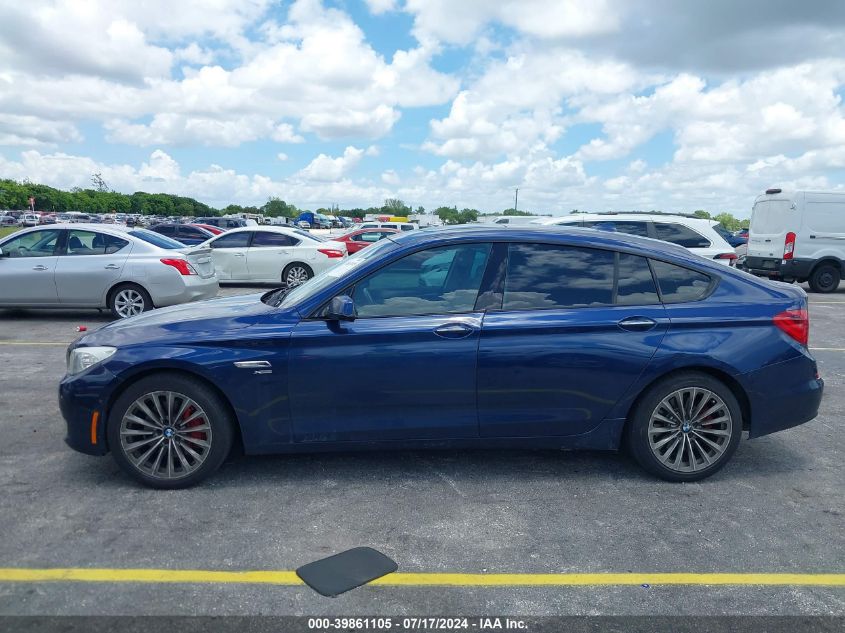 2012 BMW 535 Xigt VIN: WBASP2C52CC338510 Lot: 39861105