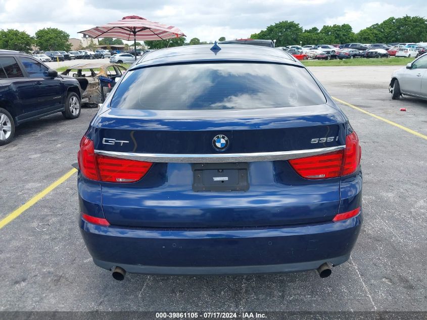 2012 BMW 535 Xigt VIN: WBASP2C52CC338510 Lot: 39861105