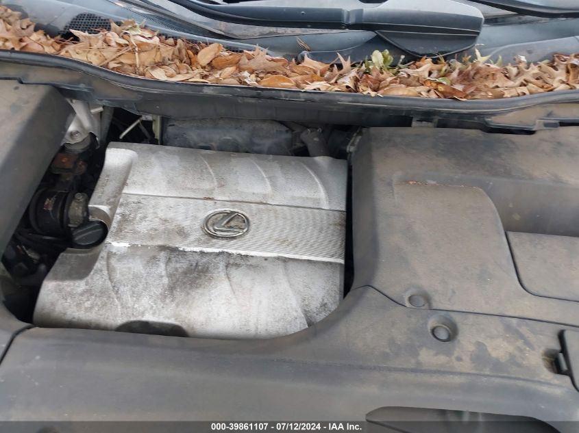 2010 Lexus Rx 350 350 VIN: 2T2ZK1BA0AC022547 Lot: 39861107