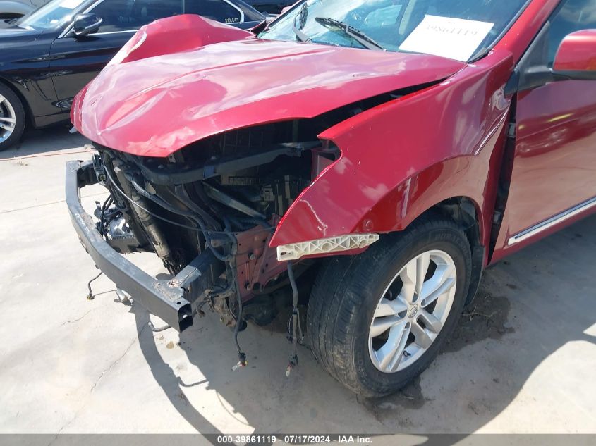 2012 Nissan Rogue Sv VIN: JN8AS5MV3CW386078 Lot: 39861119