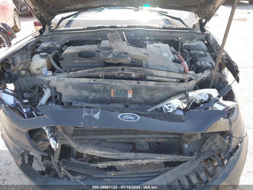 2018 Ford Fusion Hybrid Se VIN: 3FA6P0LU9JR248100 Lot: 39861122