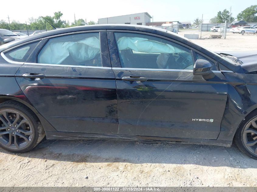 2018 Ford Fusion Hybrid Se VIN: 3FA6P0LU9JR248100 Lot: 39861122