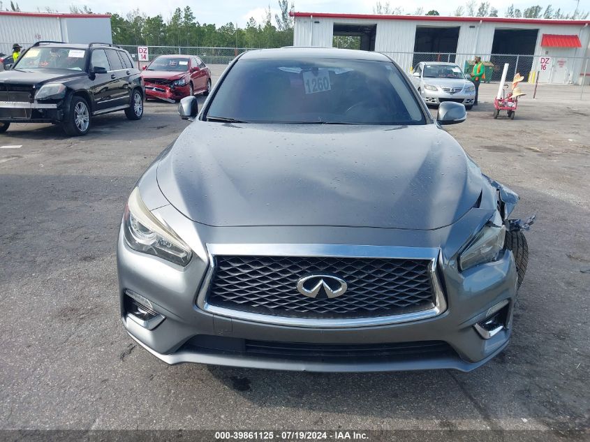 2019 Infiniti Q50 3.0T Luxe VIN: JN1EV7AP3KM512491 Lot: 39861125