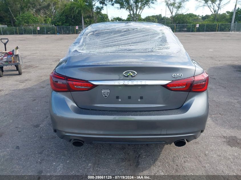 JN1EV7AP3KM512491 2019 Infiniti Q50 3.0T Luxe