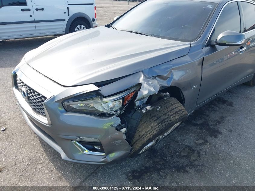 2019 Infiniti Q50 3.0T Luxe VIN: JN1EV7AP3KM512491 Lot: 39861125