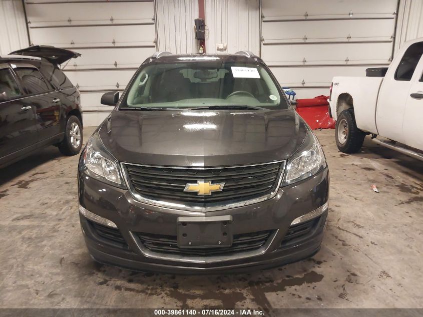 2015 Chevrolet Traverse Ls VIN: 1GNKRFED0FJ322130 Lot: 39861140