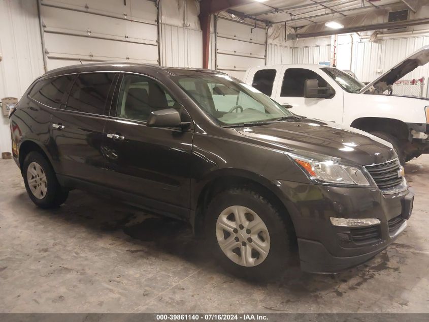 2015 Chevrolet Traverse Ls VIN: 1GNKRFED0FJ322130 Lot: 39861140