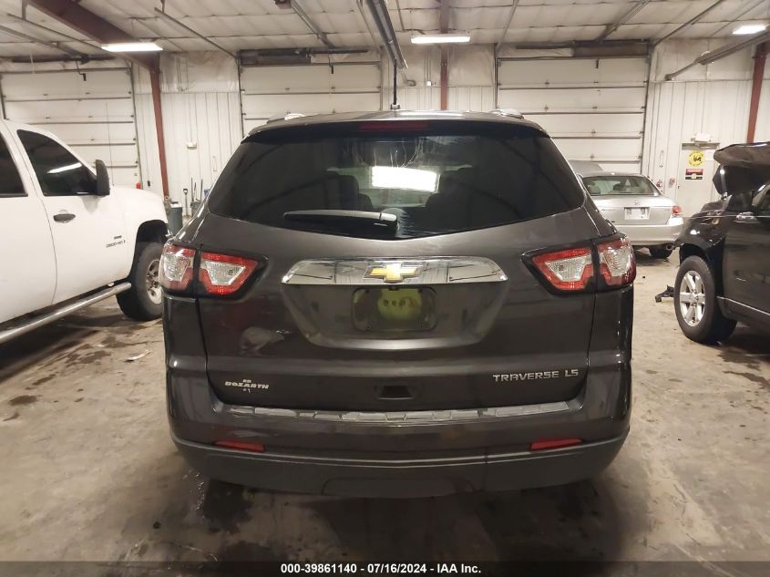 2015 Chevrolet Traverse Ls VIN: 1GNKRFED0FJ322130 Lot: 39861140