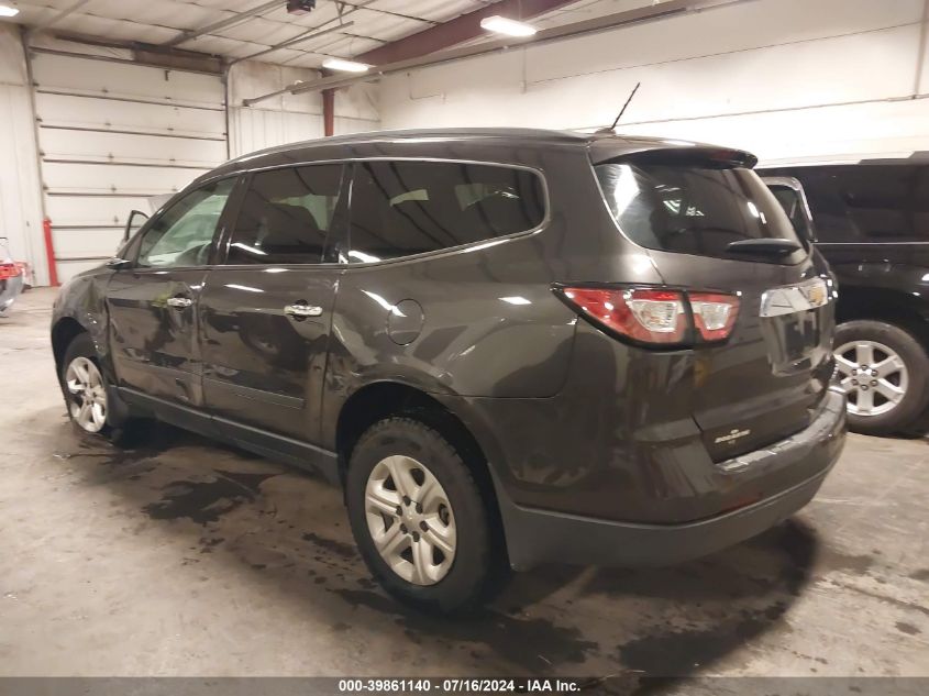 VIN 1GNKRFED0FJ322130 2015 Chevrolet Traverse, LS no.3