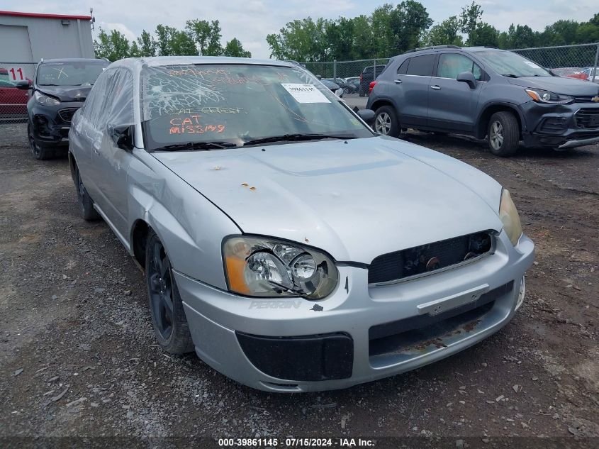 2004 Subaru Impreza 2.5Rs VIN: JF1GD67544G504240 Lot: 39861145