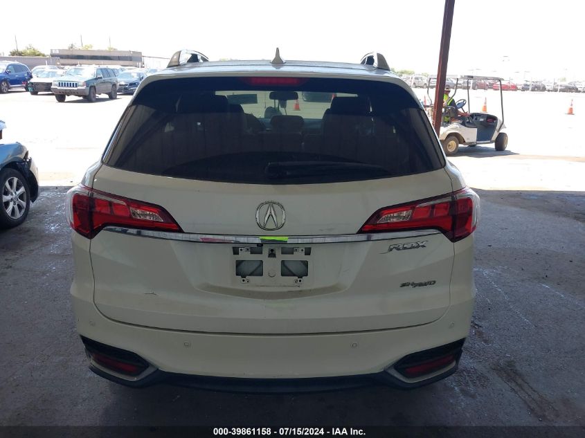 2017 Acura Rdx Advance Package VIN: 5J8TB4H77HL003828 Lot: 39861158