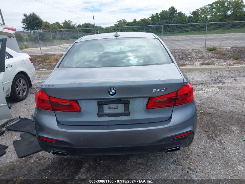 2018 BMW 540I VIN: WBAJE5C50JG918654 Lot: 39861160