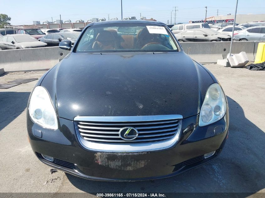 2004 Lexus Sc 430 VIN: JTHFN48Y940056746 Lot: 39861165