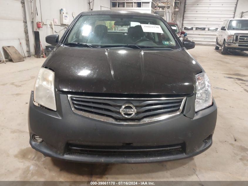 2011 Nissan Sentra 2.0S VIN: 3N1AB6AP0BL609482 Lot: 39861170