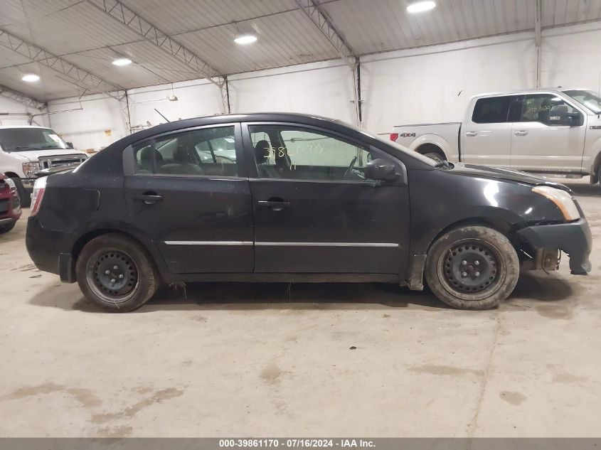 2011 Nissan Sentra 2.0S VIN: 3N1AB6AP0BL609482 Lot: 39861170