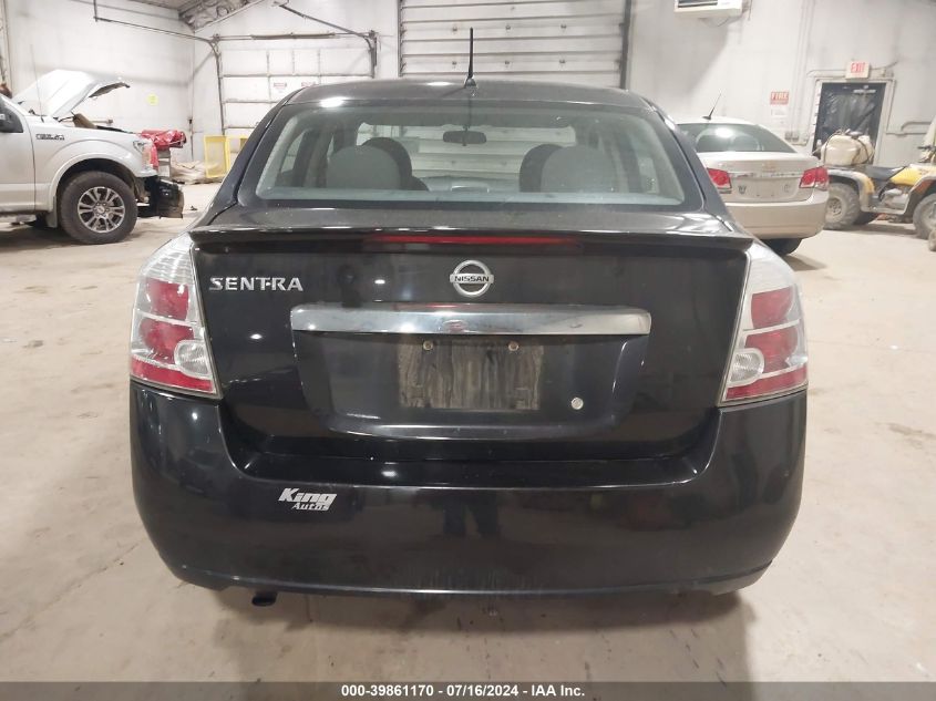 2011 Nissan Sentra 2.0S VIN: 3N1AB6AP0BL609482 Lot: 39861170