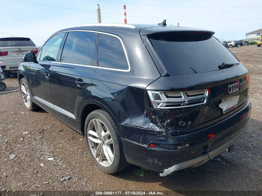 2017 Audi Q7 3.0T Premium VIN: WA1LAAF74HD025390 Lot: 39861177