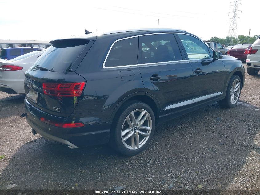 2017 Audi Q7 3.0T Premium VIN: WA1LAAF74HD025390 Lot: 39861177