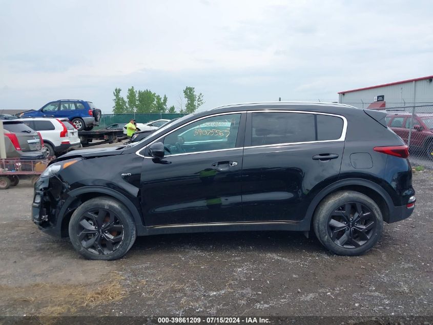 2020 Kia Sportage S VIN: KNDP6CAC7L7738512 Lot: 39861209